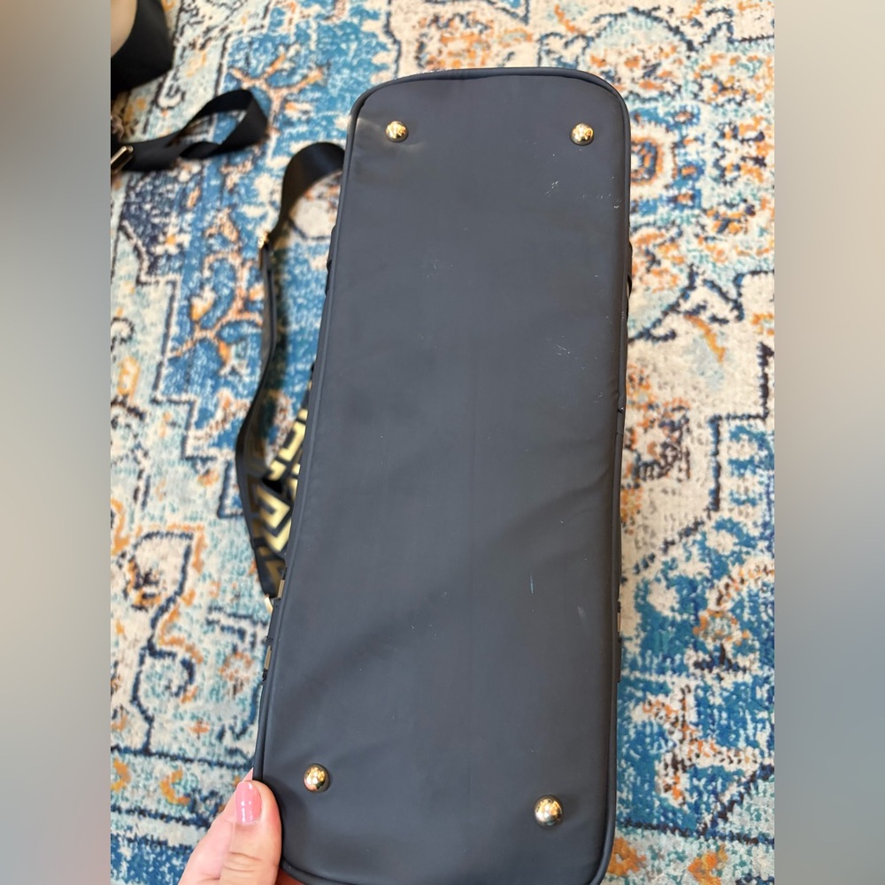 LOWISH START Versace Parfums Tote Shoulder Bag, with Crossbody Strap, EUC - Picture 4 of 6